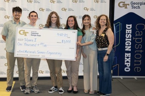 Silpara Capstone team Spring 2024 MSE Winners